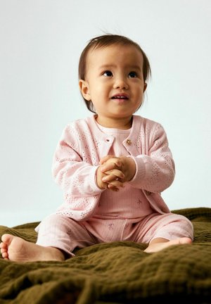 Name it, KNITTED CARDIGAN REGULAR FIT - Cardigan - lotus