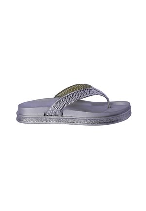 CHANCLAS LICIA - Chanclas de dedo - silver coloured