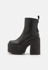 Buffalo KILLAH ZIP BOOT MID - Platform ankle boots - black