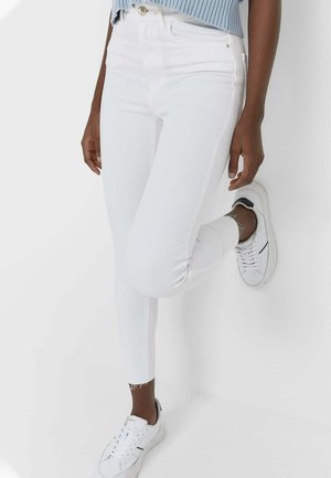 Jeansy Skinny Fit - white