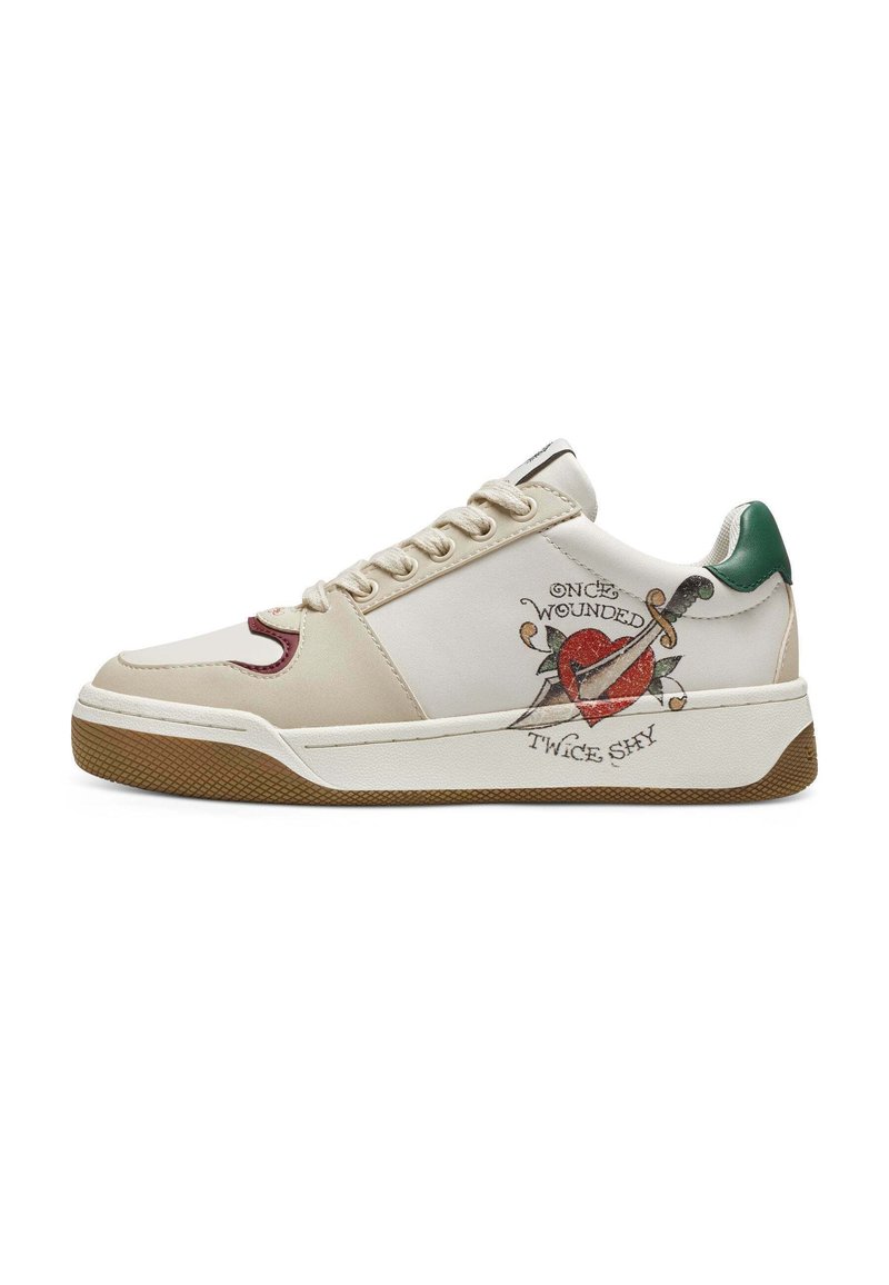 Ed Hardy COURT LOW DAGGER - Zapatillas - sand off white - Zalando.es