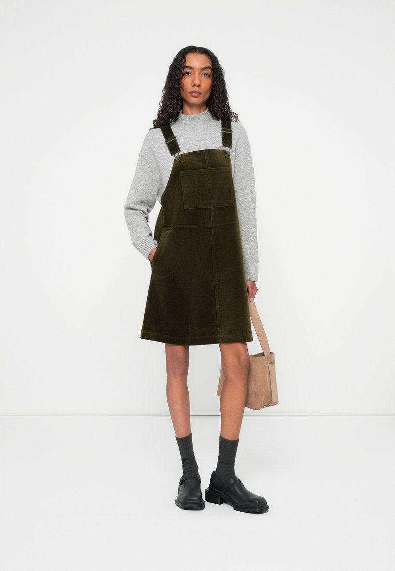 Marc O'Polo DENIM Day dress - burnished logs/olive - Zalando.ie