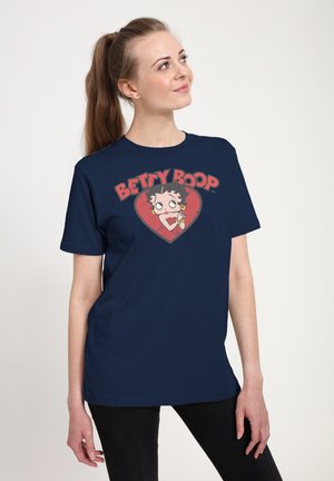 BETTY BOOP LOVE  - Camiseta estampada - navy blue