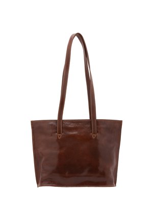 SHOULDER - Borsa a mano - brown