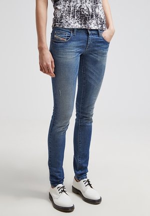 Slim fit jeans - light-blue denim