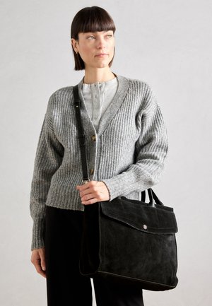 LEATHER - Notebooktasche - black