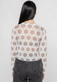 Kaotiko CHANGE HYDRA TULLE - Top dugih rukava - beige