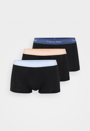 LOW RISE TRUNK 3 PACK - Trunks - black