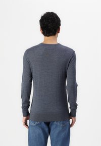 AllSaints MODE CREW - Pulóver - smith blue
