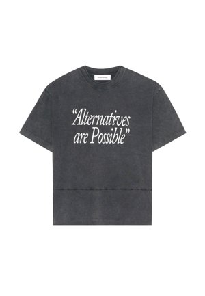 RELAX OPTIONS - T-shirt imprimé - gris