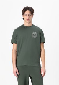 Lacoste - Tricou cu imprimeu - squadron Imagine miniatură 1