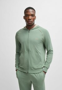 BOSS MIX MATCH - Felpa con zip - light green