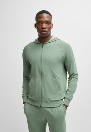 MIX MATCH - Felpa con zip - light green