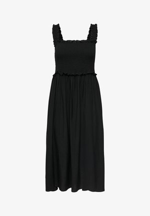 ONLY, KLEID ONLLUMIRA LANGES KLEID - Robe longue - black