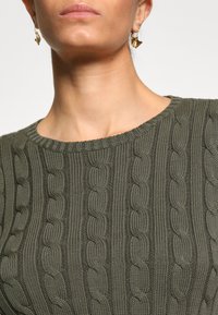 Lauren Ralph Lauren Stickad tröja - green