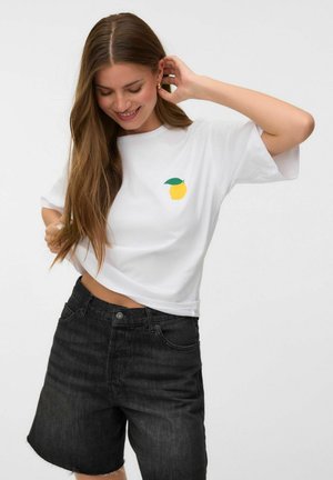 Vero Moda, T-SHIRT VMTAMMIE T-SHIRT - T-shirt imprimé - snow white