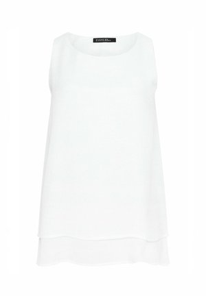 Evans, VESTS & CAMIS - VEST - Bluse - white