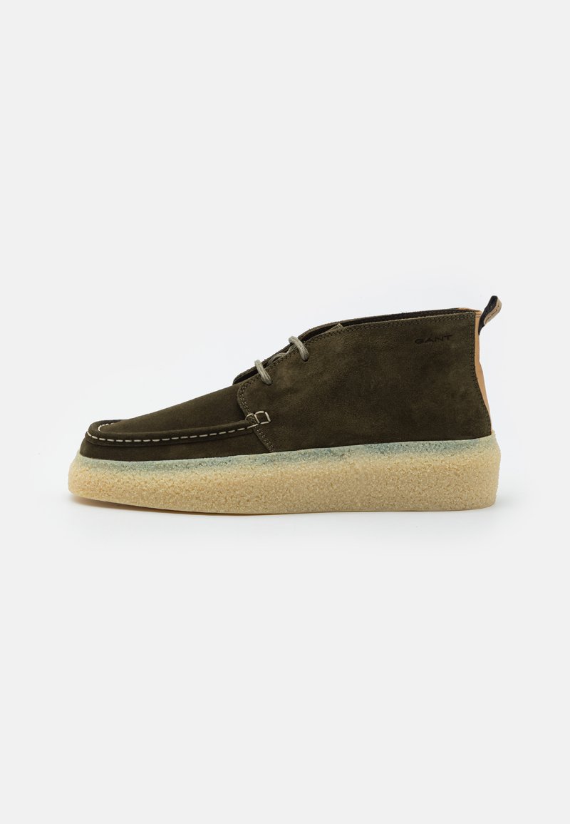 GANT BRAVOZ - Sportlicher Schnürer - ivy green/black