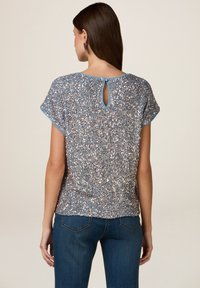 Oltre PAILLETTES - Bluse - azzurro