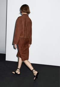 Massimo Dutti A-Linien-Rock - brown