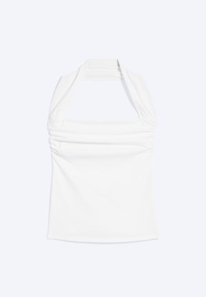 Weekday, HALTER TOP - Débardeur - off-white