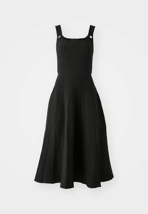 Maje RUPLEATSA - Abito in maglia - noir