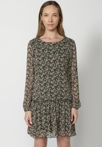 Koroshi LONG SLEEVE - Rochie de zi - black