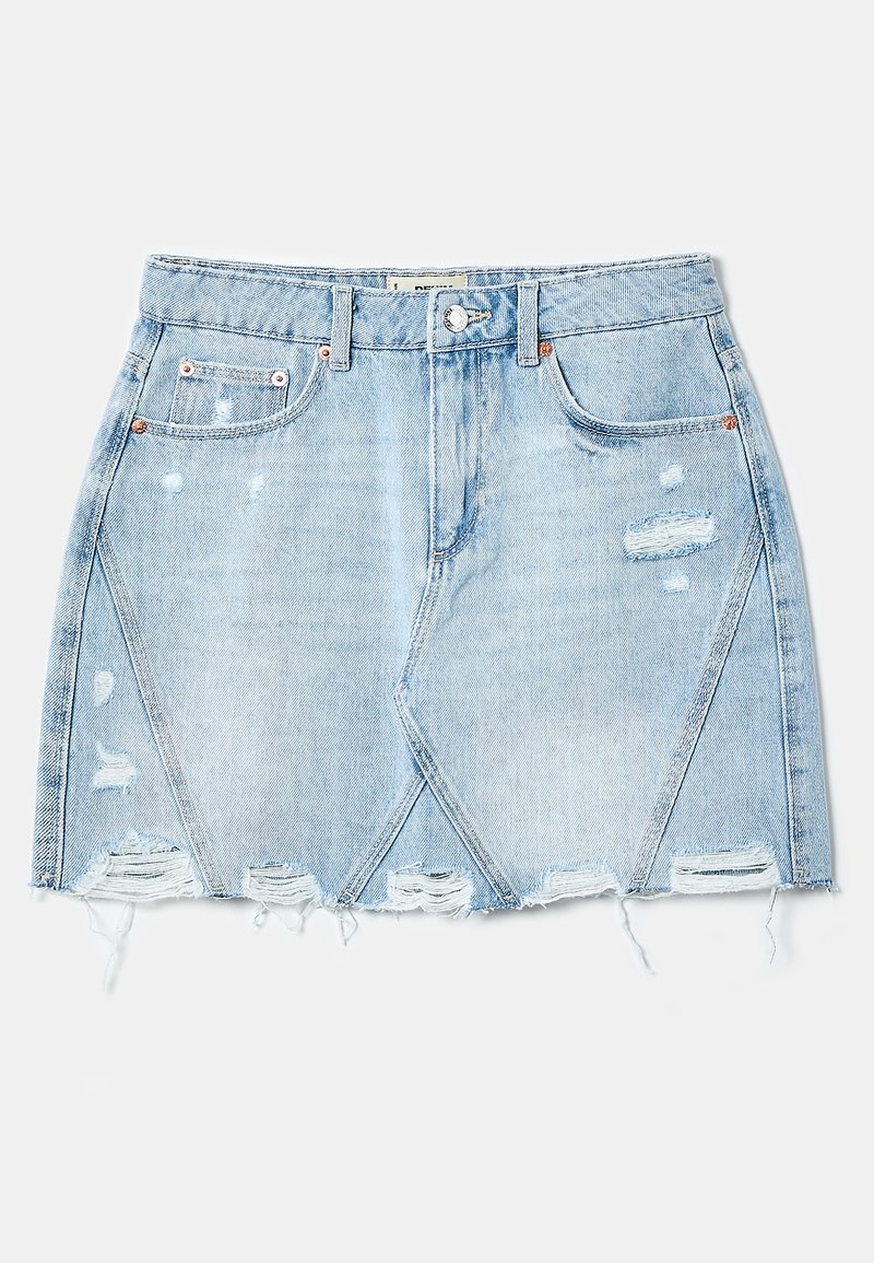 Damen Jeansröcke | TALLY WEiJL HIGH WAIST A-Linien-Rock blue/blau - GY41301 Damen Jeansröcke | TALLY WEiJL HIGH WAIST A-Linien-Rock blue/blau - GY41301