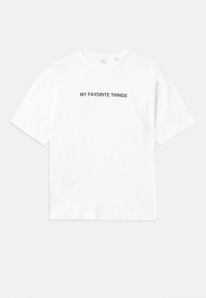 MY FAVORITE - T-Shirt print - white