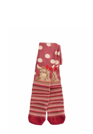 RICH HAMISH THE HIGHLAND COW CHARACTER - Collants - plum red