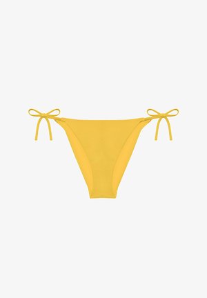 Yamamay TEXTURED - Bikinibroekje - yellow plain