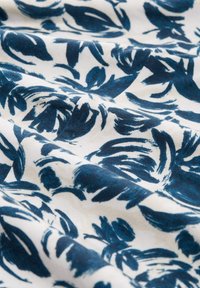 TOM TAILOR Jerseykleid - blue abstract floral design