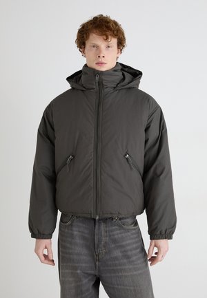 Weekday HOODED PUFFER JACKET - Winter jacket - dark grey