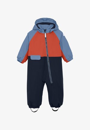 Color Kids COVERALL - Regenpak - coronet blue