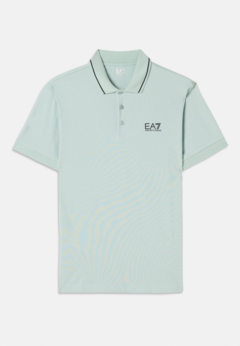 EA7 Emporio Armani Poloshirt lichtblauw