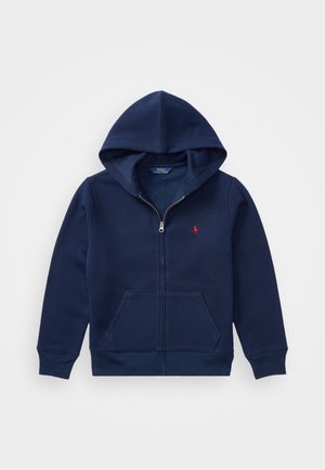 Polo Ralph Lauren COTTON BLEND FLEECE HOODIE - Camisola com fecho - cruise navy