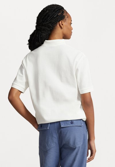 Polo Ralph Lauren ORIGINAL FIT MESH POLO SHIRT UNISEX - Πόλο - deckwash white