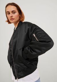 Giacca Bomber In Satinato Per Donna - Elegante E Antivento, 100% Nylon - Foto 5
