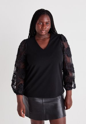 VMCEMMALY  - Topper langermet - black