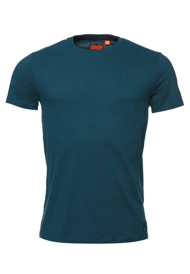 VINTAGE EMBROIDERY  - T-shirt basic - blue bottle