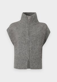 VMBANG HIGHNECK ZIPPER - Ζακέτα - medium grey melange