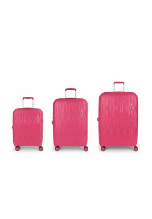 3-TEILIG SET  - Trolley - fucsia