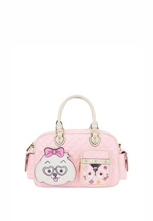 Handtas - pink white