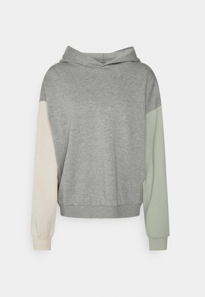 Felpa - mottled light grey/off-white/light green