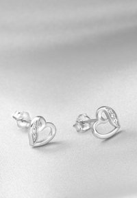 Sofia Milani STECKER HEART - Örhänge - silver coloured