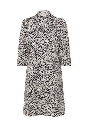 Soaked in Luxury Košilové šaty - grey leopard patteren