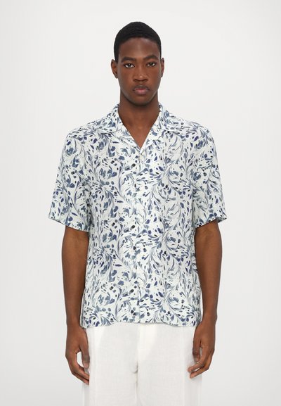 Tiger of Sweden BEKKETT - Shirt - blue/white