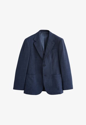 Next, RELAXED FIT GINGHAM CHECK - Suit jacket - navy