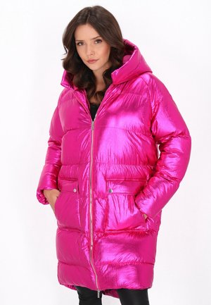 Vinterfrakke - fuchsia pink