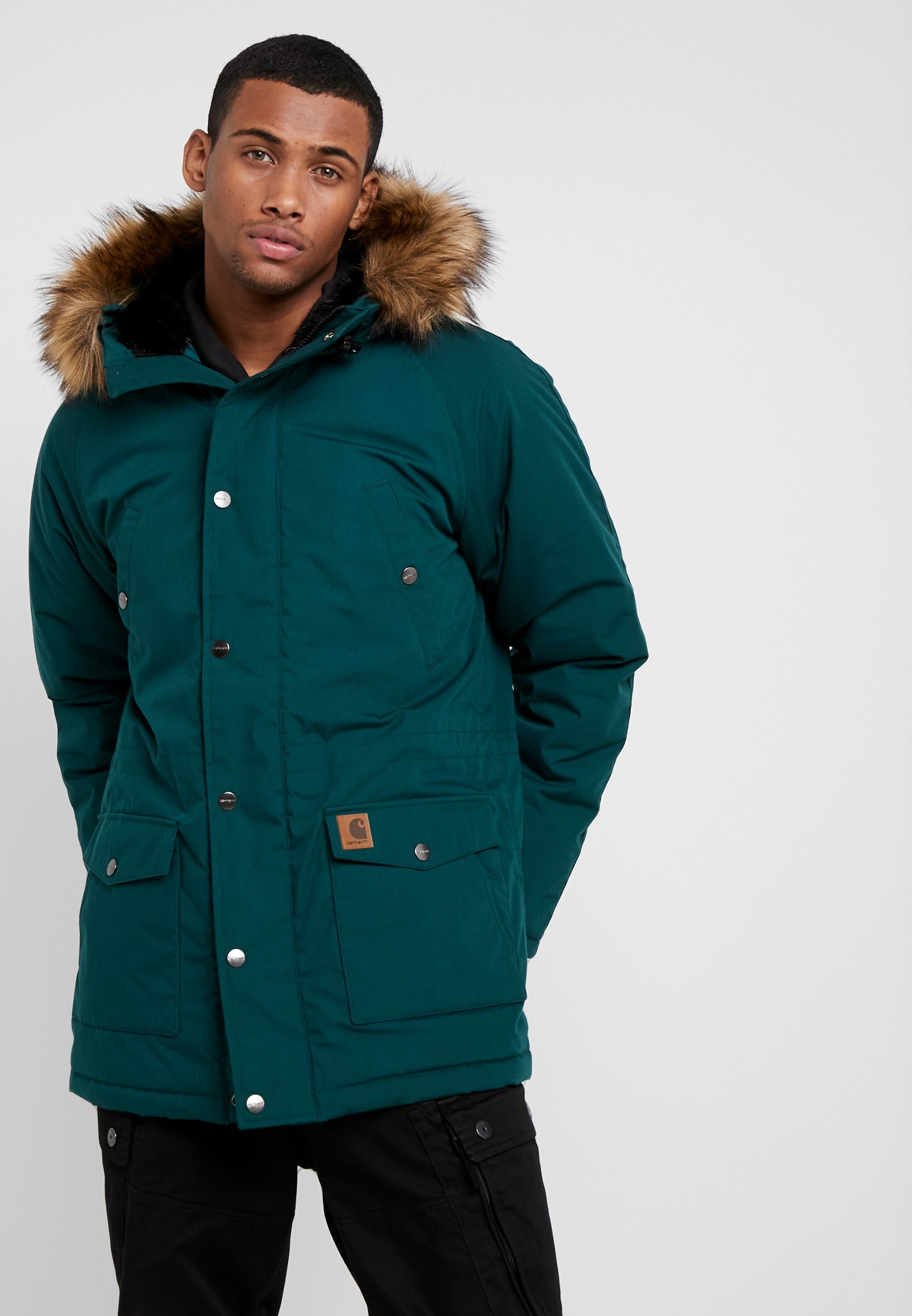 Carhartt WIP TRAPPER Vinterjacka dark firblack Zalando.se Carhartt WIP TRAPPER Vinterjacka dark firblack Zalando.se